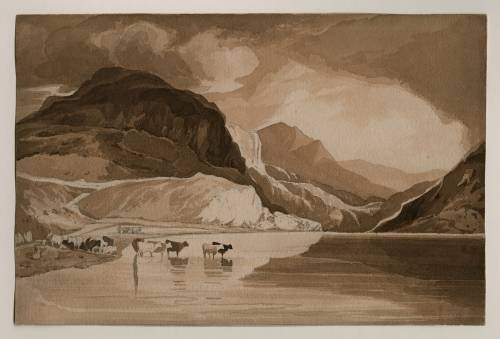 Photograph of the work of art: Llyn Ogwen, North Wales